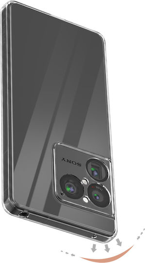 Imak Handyhülle Sony Xperia 1 Viii Silikon 1,5 Mm Erhöhte Kanten Transparent