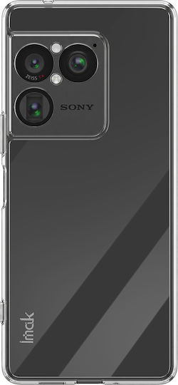 Imak Handyhülle Sony Xperia 1 Viii Silikon 1,5 Mm Erhöhte Kanten Transparent