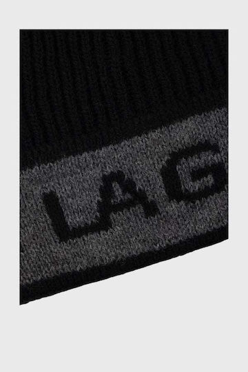 Beanie Men's Knitted Beanie in Black