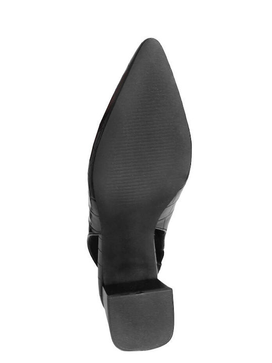 Heels with Mid Heel Black