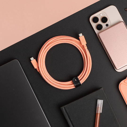 Native Union USB 2.0 Cable USB-C Male - USB-C 100W PD Orange 3m