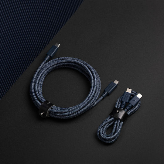 Native Union USB 2.0 Cable USB-C Male - USB-C 100W PD Blue 3m