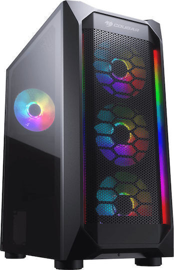 U-Case Clutch Gaming Desktop PC (Ryzen 5-5500/16GB DDR4/1.0TB SSD/W11 Home)