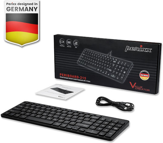 Perixx Periboard-215 Keyboard Only English US