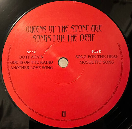Queens Of The Stone Age - Songs For The.. -reissue- Gray Vinyl