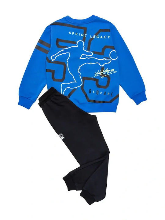 Kids Sweatpants Set Blue