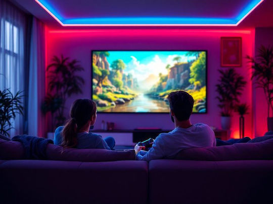 Philips GamePix 800 Smart Projector DLP (DMD) Full HD LED Lamp with Wi-Fi and Built-in Speakers Black