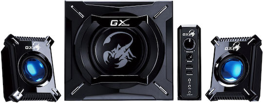 Genius GX Gaming SW-G2.1 2000 Ver. II 2.1 Speakers 45W Black