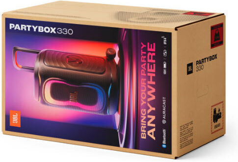 JBL Partybox 330 BG-18-0365 Schwarz Lautsprecher