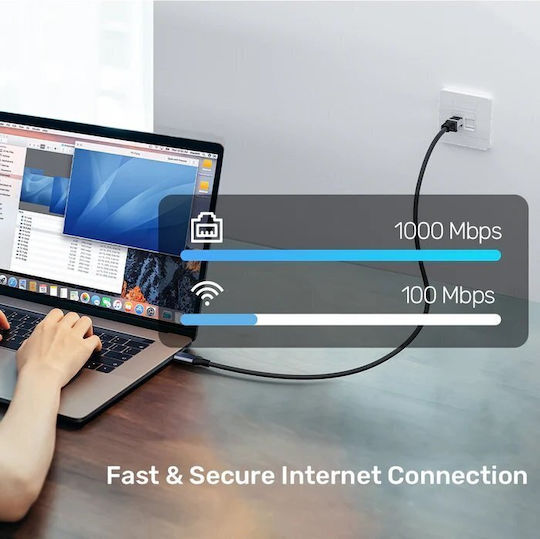 Unitek Usb C Rj-45 Lan Ethernet Kabel Netzwerk Kabel 5m