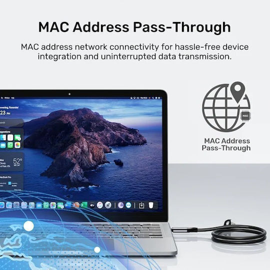 Unitek Usb C Rj-45 Lan Ethernet Kabel Netzwerk Kabel 5m