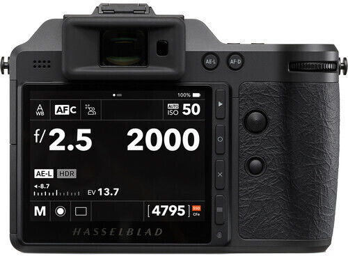 Hasselblad X2D II 100C Spiegellose Kamera Gehäuse Schwarz