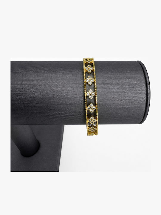 Velve Brățară Pentru Femei Cu Design Floare