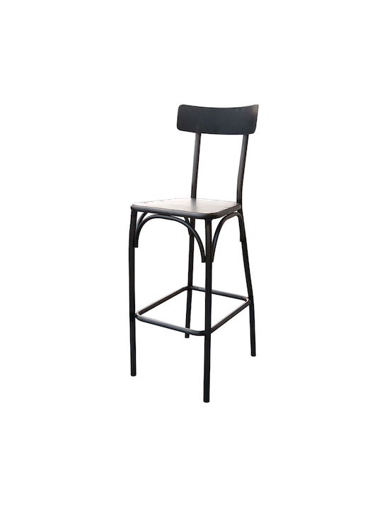 Bar Stools Metallic Transparent Matte Varnish