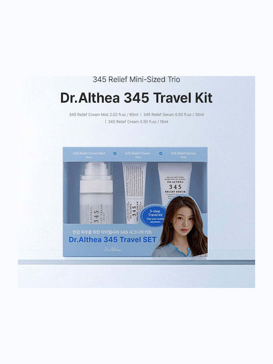 Dr. Althea 345 Relief Reiseset Für Feuchtigkeitsspendende & Akne 3 Stück