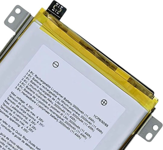Clappio Baterie internă compatibilă Crosscall Core M4 Li-po 3000mAh Albă