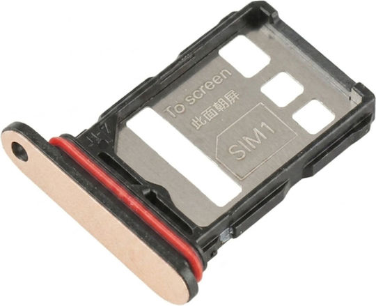 Clappio Replacement Tray Sim Card Honor Magic 8 Lite Golden