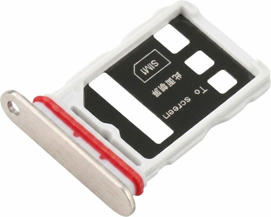 Clappio Sim Card Tray Compatible Honor Magic 8 Pro Nano Sim Slot Golden