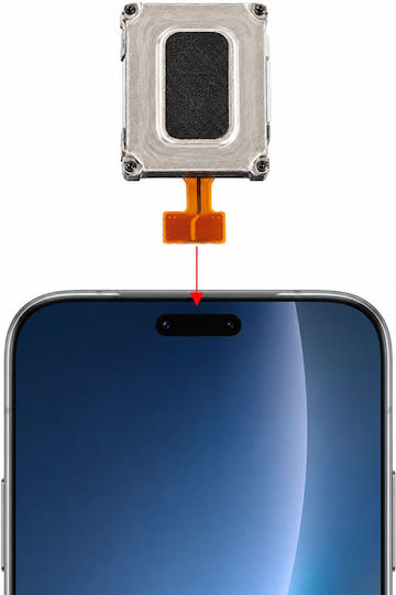 Clappio Modul Interner Ohrhörer Lautsprecher Honor Magic 8 Pro Grau