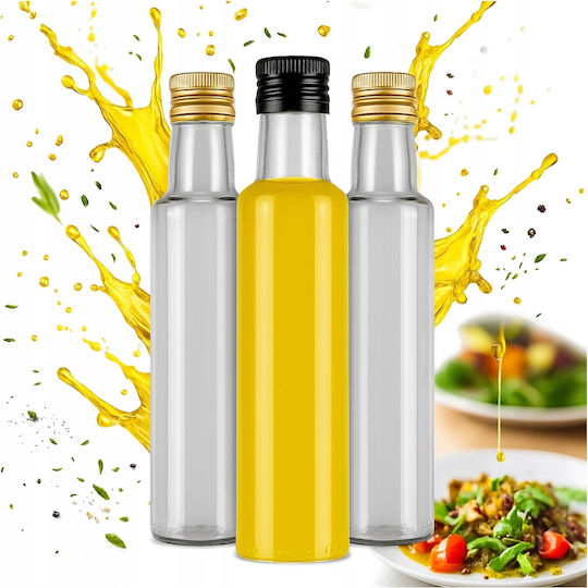 Bimberek Cutie De Ulei Din Sticlă Cu Flux 250ml