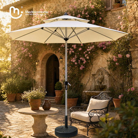 Garten- und Terrassen-Sonnenschirm Zwei-Etagen