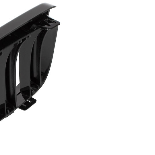 BMW 3 E92 E93 06-10 Kühlergrills Zwischen Scheinwerfern Nieren Links + Rechts Set Schwarz Hochglanz Doppelstange