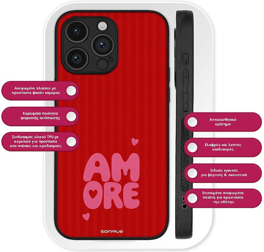 Sonique Stripe Stories Series Xiaomi Poco F6 5G Amore Handyhüllen