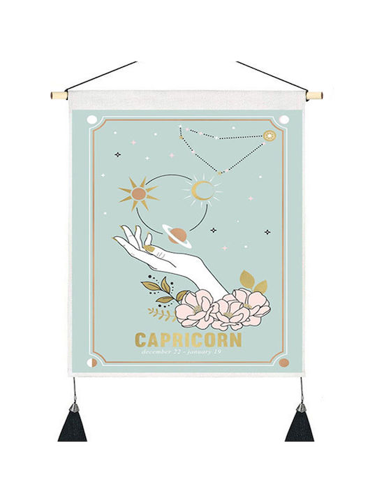 FRIPIA Tapiserie decorativă lucrată manual din țesătură 50x35cm