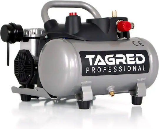 Compresor fără ulei 6l Tagred 1100w 8 Bar Cu Două Pistoane 158 L Min Ta380