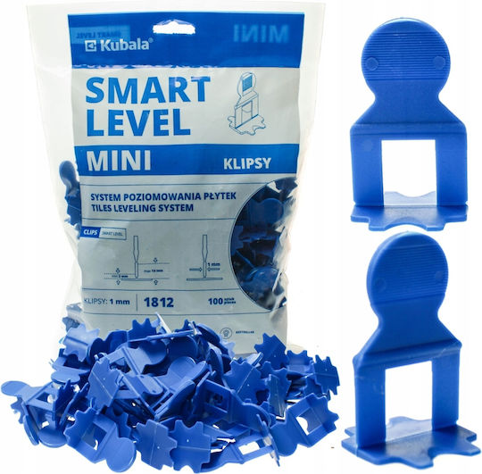 Kubala Smart Level Mini Clips 1mm 100 Bucăți 1812