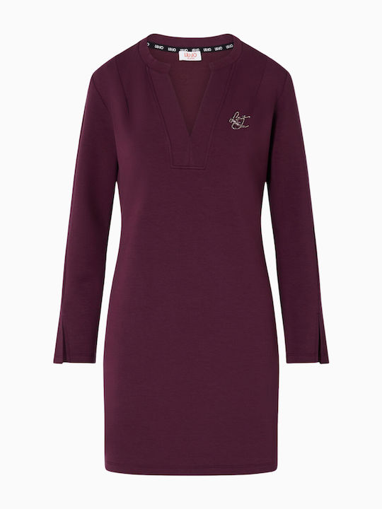 Sommer Damenkleid Burgundisch