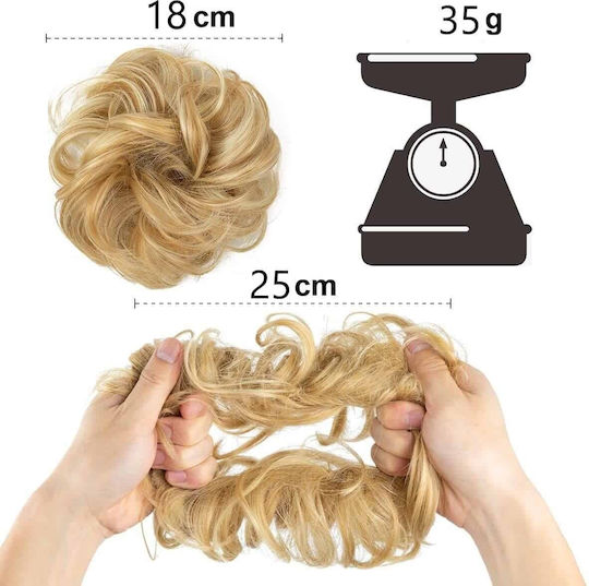 Extensie De Păr Sintetic Blondă Întunecată Stil 4