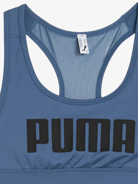 4keeps Women's Athletic Sports Bra Blue / Black