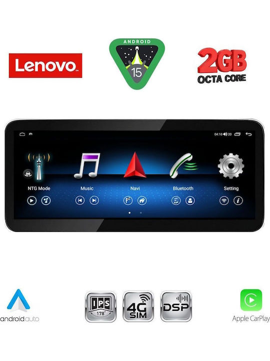 Lenovo Sistem Audio Auto Pentru Mercedes-Benz Clasa B 2016-2019 Bluetooth USB Wi-Fi GPS Apple CarPlay Android Auto Cu Ecran Tactil 10.33"