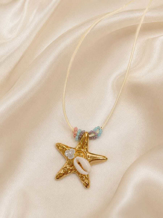Liva Fashion Double Gold Plated Necklace
