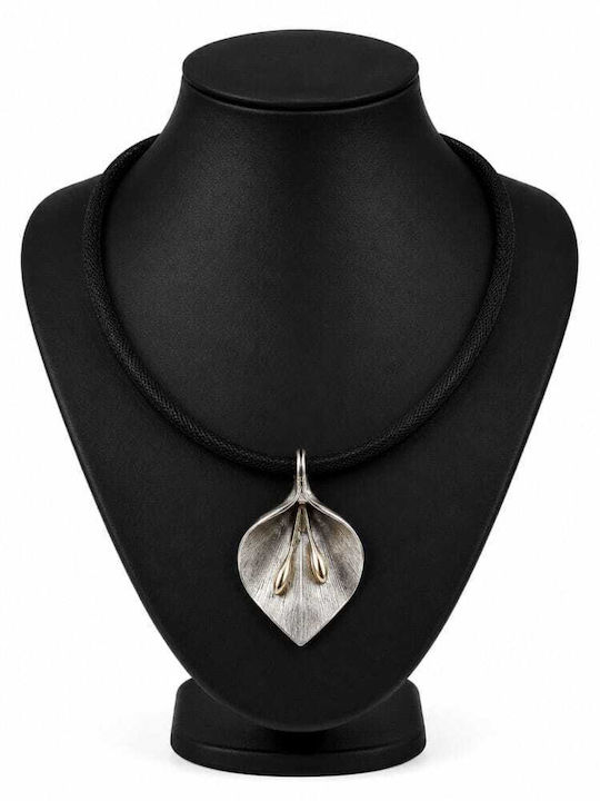 Liva Fashion Колиета от Сребърно Черно