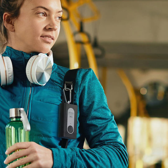 Resteq Tragbarer Gaszähler für Luftqualität Co₂ Pm Voc Nox Feuchtigkeit