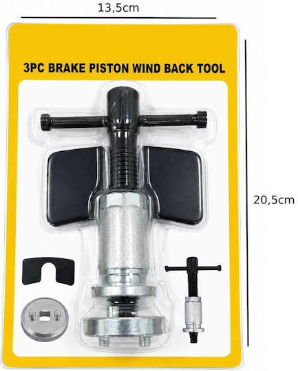 Brake Caliper Piston Reset Tool 3 Pieces 3pc Brake Piston Wind Back Tool Tf242859