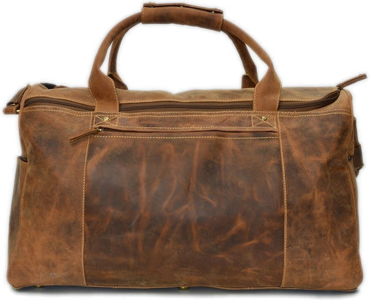 Greenburry Geantă Voiaj Maro din Piele M53xL26xÎ34cm.