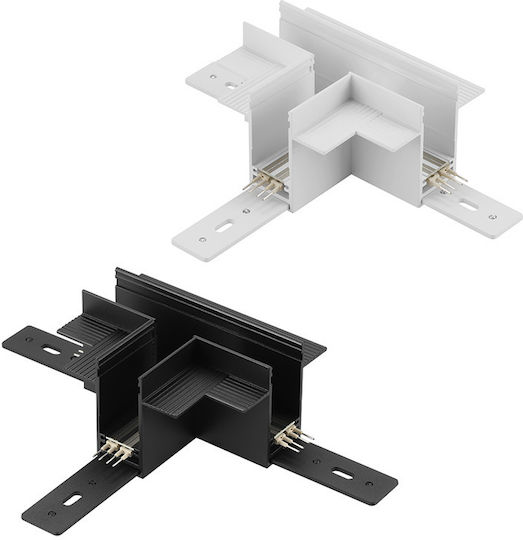 T Corner Magnetic Mini Recessed Sandy White 1pc