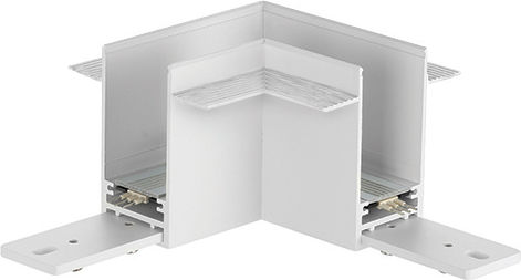 L Corner Magnetic Mini Recessed Sandy White 1pc