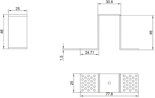 Recessed Kit Magnetic Mini Sandy Black Set