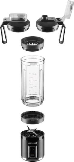 Concept Blender with Plastic Jug 720 ml 120W Black SM4050