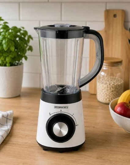 Heinrich's HPM 8164 Mixer mit Kunststoff Kanäta 1,5 l Schwarze