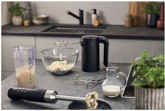 Heinrich's HPM 8164 Mixer mit Kunststoff Kanäta 1,5 l Schwarze