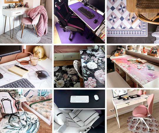 Ποντίκι Πληκτρολόγιο Gaming Φτερά Αποχρώσεις 120x60 Εκ