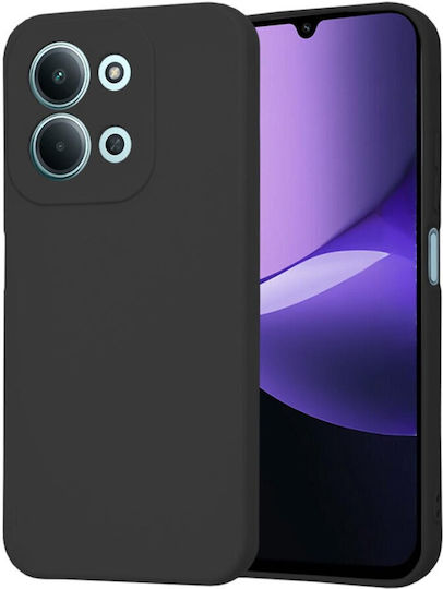 Lemontti Weiche Schlanke Silikon Handyhülle Xiaomi Redmi 15c 4g Redmi 15c 5g Schwarze