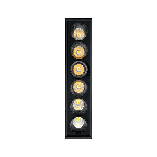 Baris Light LED Commercial Linear Ceiling Lighting 6W Warm White 34cm