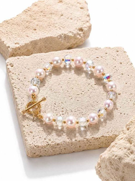 Liva Fashion Women's Bracelet with Pearls 16cm