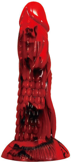 Power Monsters Dildo With Suction Cup Red
